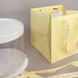 Пакет подарочный бумажный XS (20*20*20см) - Yellow - Магазин товаров для кондитеров - Cake Box, Екатеринбург
