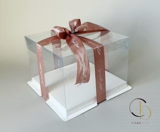 Коробка 17*17-12 (с крышкой) - Магазин товаров для кондитеров - Cake Box, Екатеринбург