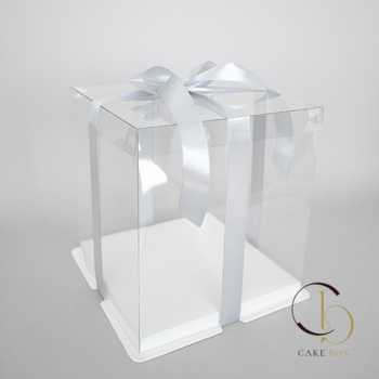 Коробка 17*17-20 (с крышкой) - Магазин товаров для кондитеров - Cake Box, Екатеринбург